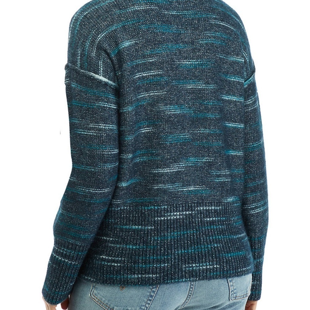 Wonderly - Space Dye - Mock Neck Sweater - Size XL - Picture 4 of 7